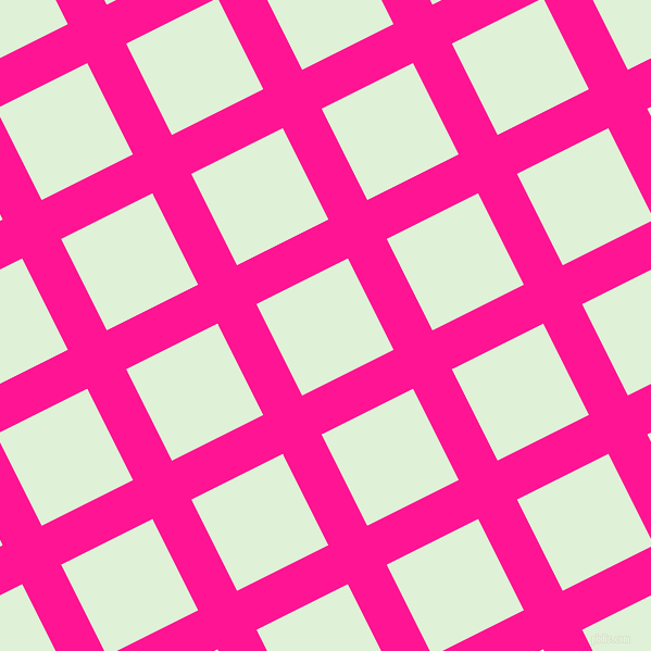 27/117 degree angle diagonal checkered chequered lines, 40 pixel lines width, 94 pixel square size, Deep Pink and Hint Of Green plaid checkered seamless tileable