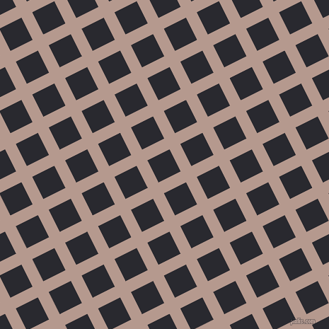27/117 degree angle diagonal checkered chequered lines, 17 pixel lines width, 35 pixel square size, Del Rio and Jaguar plaid checkered seamless tileable