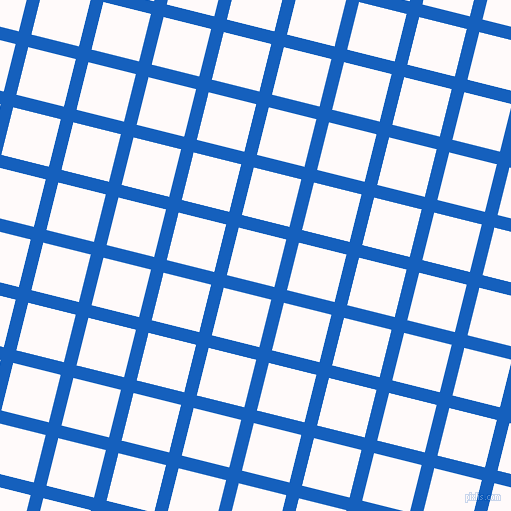 76/166 degree angle diagonal checkered chequered lines, 13 pixel line width, 49 pixel square size, Denim and Snow plaid checkered seamless tileable