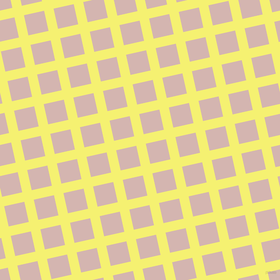 13/103 degree angle diagonal checkered chequered lines, 32 pixel line width, 68 pixel square size, Dolly and Oyster Pink plaid checkered seamless tileable