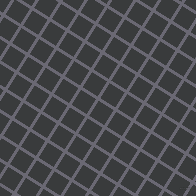 58/148 degree angle diagonal checkered chequered lines, 10 pixel lines width, 57 pixel square size, Dolphin and Montana plaid checkered seamless tileable