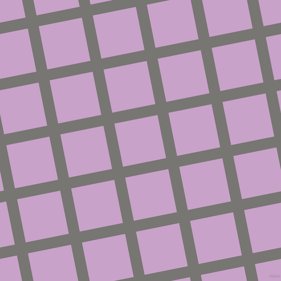 11/101 degree angle diagonal checkered chequered lines, 37 pixel lines width, 146 pixel square size, Dove Grey and Lilac plaid checkered seamless tileable