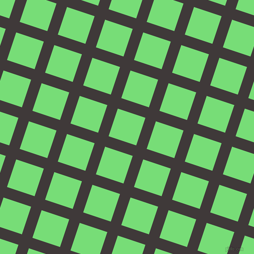 72/162 degree angle diagonal checkered chequered lines, 22 pixel lines width, 58 pixel square size, Eclipse and Pastel Green plaid checkered seamless tileable
