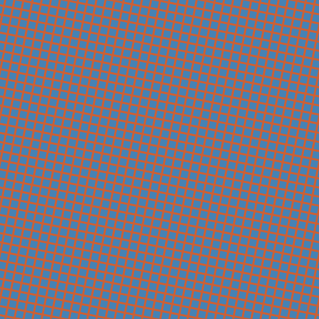 79/169 degree angle diagonal checkered chequered lines, 3 pixel lines width, 10 pixel square size, Ecstasy and Steel Blue plaid checkered seamless tileable