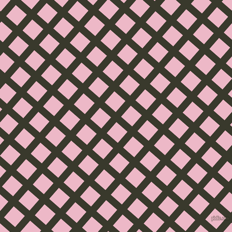 49/139 degree angle diagonal checkered chequered lines, 14 pixel line width, 29 pixel square size, El Paso and Chantilly plaid checkered seamless tileable