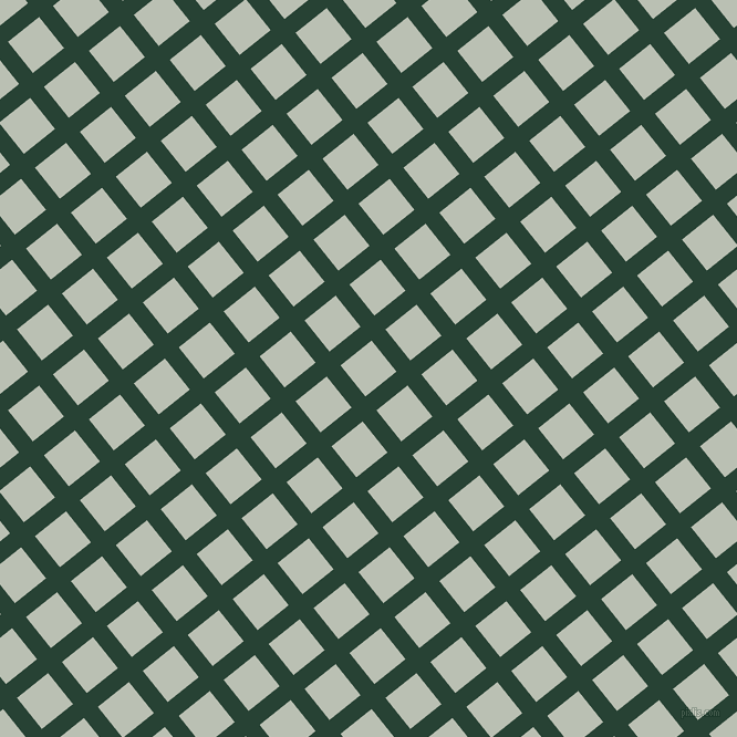 39/129 degree angle diagonal checkered chequered lines, 16 pixel line width, 36 pixel square size, English Holly and Tasman plaid checkered seamless tileable
