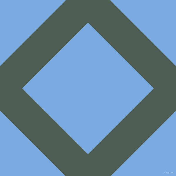 45/135 degree angle diagonal checkered chequered lines, 107 pixel lines width, 316 pixel square size, Feldgrau and Jordy Blue plaid checkered seamless tileable