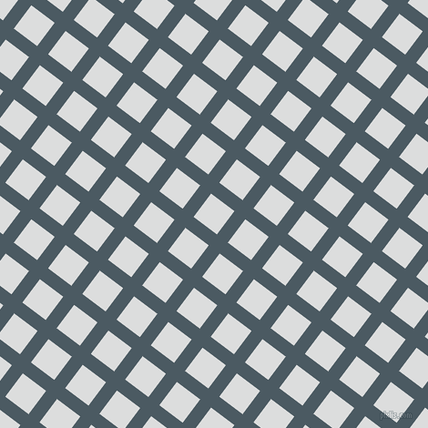 53/143 degree angle diagonal checkered chequered lines, 15 pixel lines width, 32 pixel square size, Fiord and Athens Grey plaid checkered seamless tileable