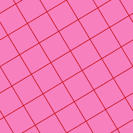 31/121 degree angle diagonal checkered chequered lines, 3 pixel lines width, 88 pixel square size, Fire Engine Red and Persian Pink plaid checkered seamless tileable