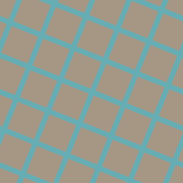 68/158 degree angle diagonal checkered chequered lines, 17 pixel line width, 93 pixel square size, Fountain Blue and Malta plaid checkered seamless tileable