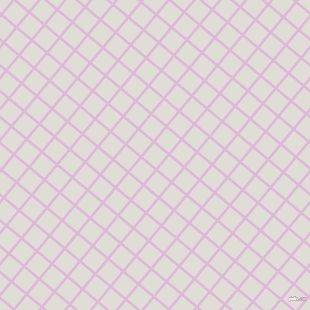 50/140 degree angle diagonal checkered chequered lines, 5 pixel lines width, 34 pixel square size, French Lilac and Sea Fog plaid checkered seamless tileable