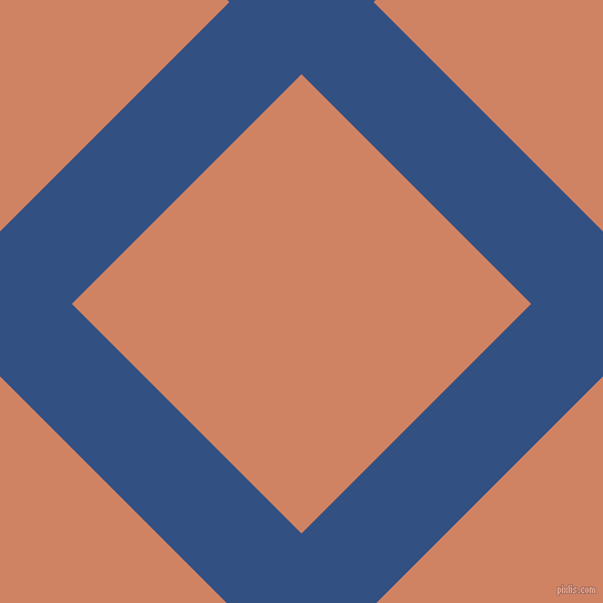 45/135 degree angle diagonal checkered chequered lines, 92 pixel lines width, 293 pixel square size, Fun Blue and Burning Sand plaid checkered seamless tileable