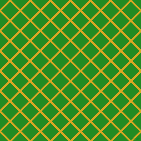 45/135 degree angle diagonal checkered chequered lines, 8 pixel line width, 51 pixel square size, Galliano and Forest Green plaid checkered seamless tileable