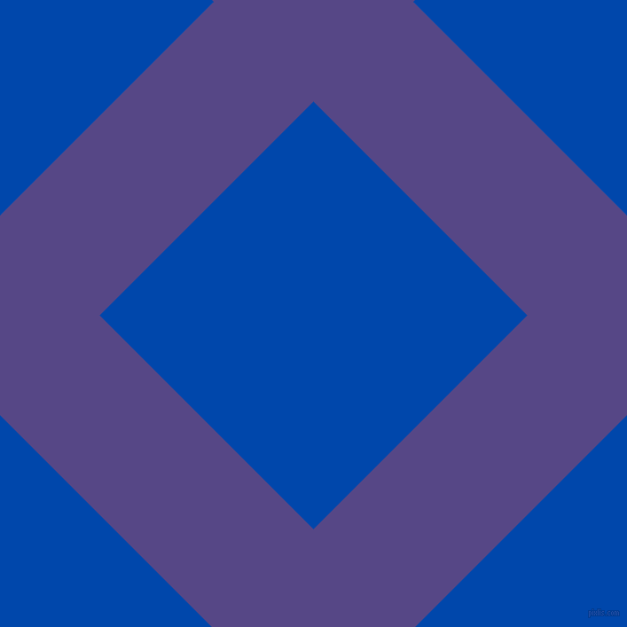 45/135 degree angle diagonal checkered chequered lines, 159 pixel line width, 341 pixel square size, Gigas and Cobalt plaid checkered seamless tileable
