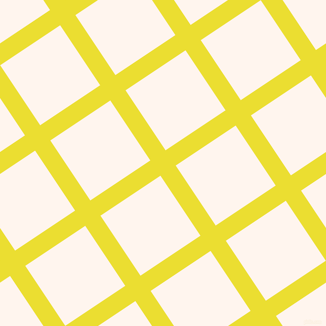 34/124 degree angle diagonal checkered chequered lines, 37 pixel line width, 146 pixel square size, Golden Fizz and Seashell plaid checkered seamless tileable