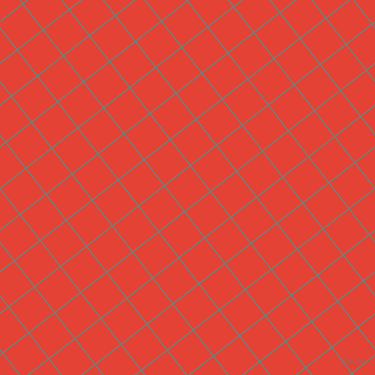 38/128 degree angle diagonal checkered chequered lines, 2 pixel lines width, 46 pixel square size, Gunsmoke and Cinnabar plaid checkered seamless tileable