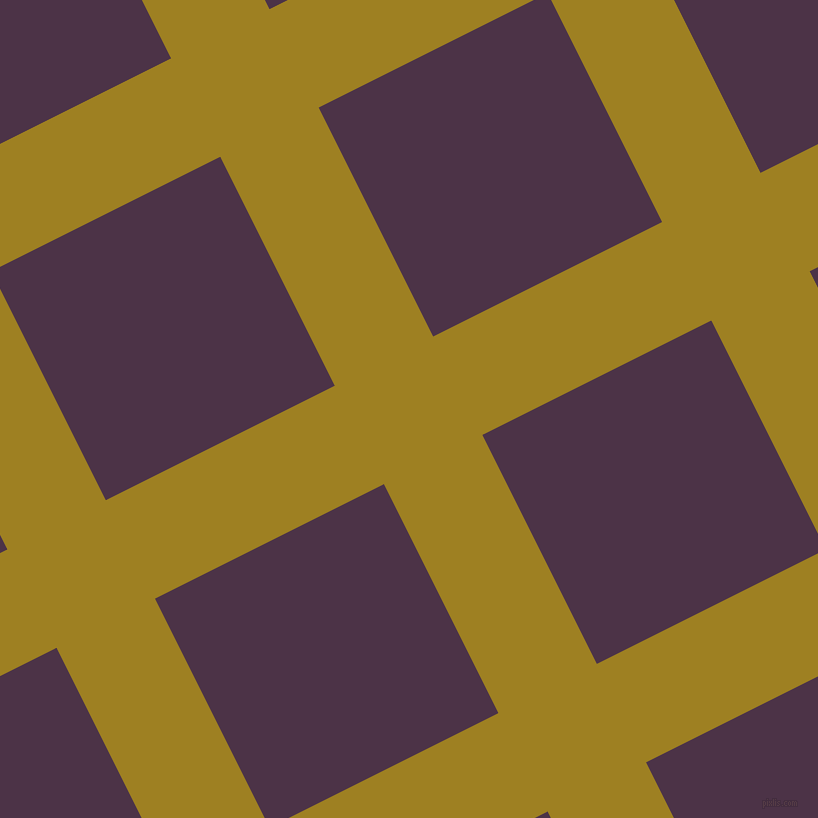 27/117 degree angle diagonal checkered chequered lines, 110 pixel line width, 256 pixel square size, Hacienda and Loulou plaid checkered seamless tileable