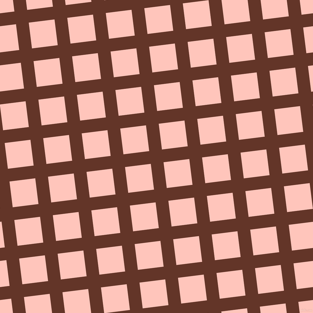 7/97 degree angle diagonal checkered chequered lines, 41 pixel lines width, 83 pixel square size, Hairy Heath and Your Pink plaid checkered seamless tileable