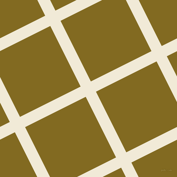 27/117 degree angle diagonal checkered chequered lines, 37 pixel lines width, 219 pixel square size, Half Pearl Lusta and Yukon Gold plaid checkered seamless tileable