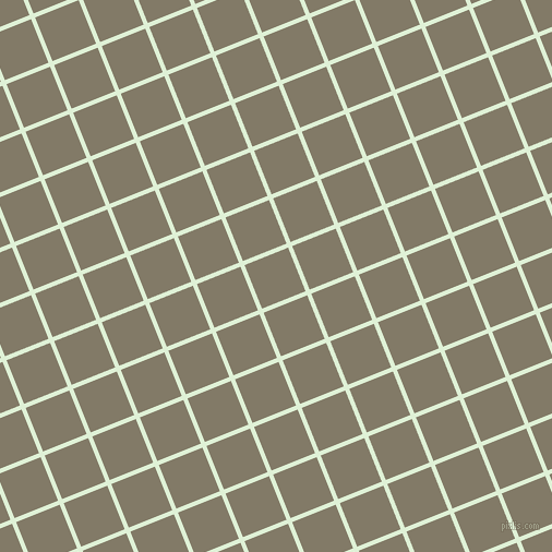 22/112 degree angle diagonal checkered chequered lines, 4 pixel lines width, 43 pixel square size, Hint Of Green and Arrowtown plaid checkered seamless tileable