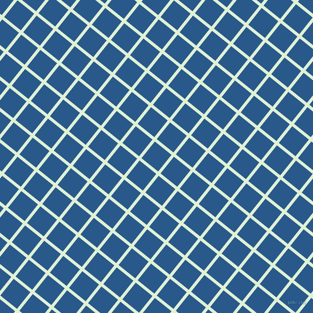 51/141 degree angle diagonal checkered chequered lines, 6 pixel lines width, 42 pixel square size, Hint Of Green and Endeavour plaid checkered seamless tileable