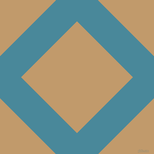 45/135 degree angle diagonal checkered chequered lines, 98 pixel lines width, 261 pixel square size, Hippie Blue and Fallow plaid checkered seamless tileable