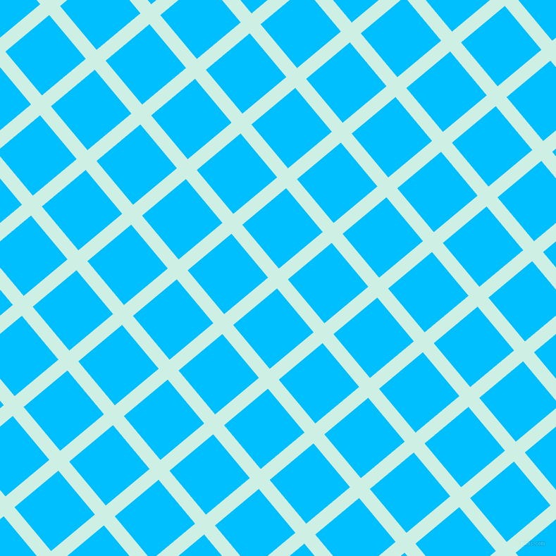 40/130 degree angle diagonal checkered chequered lines, 20 pixel lines width, 81 pixel square size, Humming Bird and Deep Sky Blue plaid checkered seamless tileable