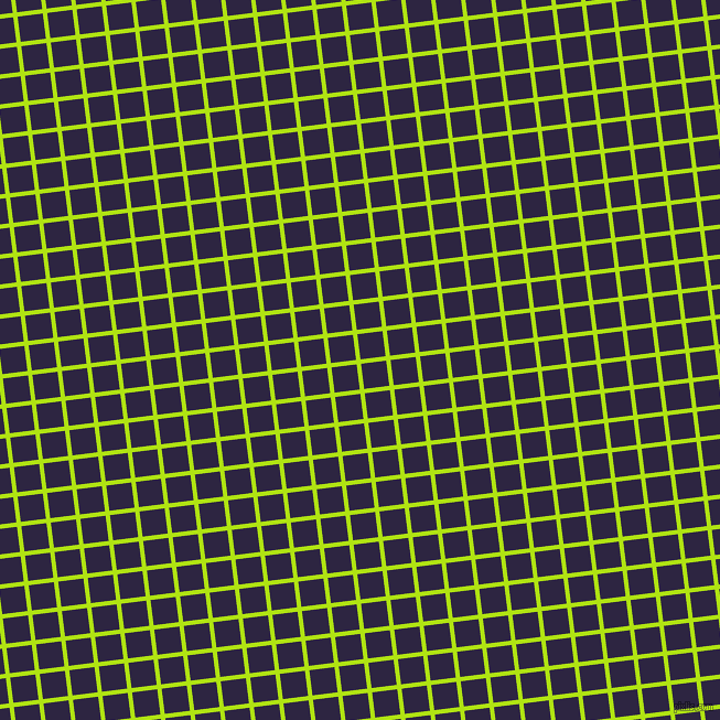 7/97 degree angle diagonal checkered chequered lines, 4 pixel lines width, 23 pixel square size, Inch Worm and Tolopea plaid checkered seamless tileable