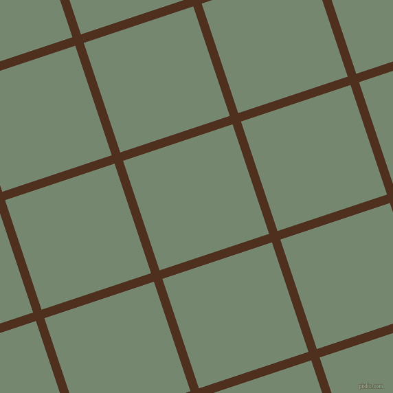 18/108 degree angle diagonal checkered chequered lines, 13 pixel lines width, 168 pixel square size, Indian Tan and Xanadu plaid checkered seamless tileable