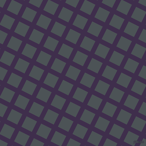 63/153 degree angle diagonal checkered chequered lines, 16 pixel lines width, 40 pixel square size, Jagger and Trout plaid checkered seamless tileable