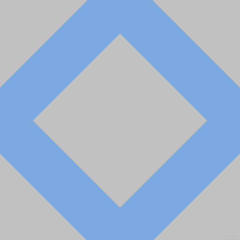 45/135 degree angle diagonal checkered chequered lines, 155 pixel line width, 411 pixel square size, Jordy Blue and Silver plaid checkered seamless tileable