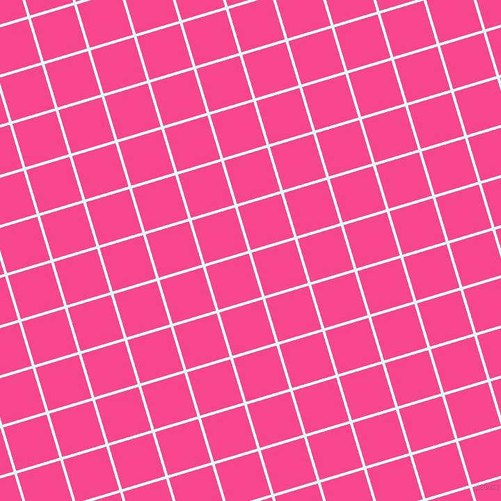 17/107 degree angle diagonal checkered chequered lines, 4 pixel lines width, 65 pixel square size, Light Cyan and Violet Red plaid checkered seamless tileable