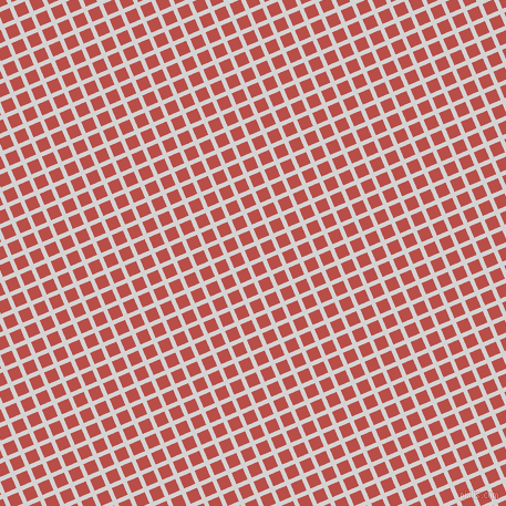 23/113 degree angle diagonal checkered chequered lines, 4 pixel line width, 11 pixel square size, Light Grey and Chestnut plaid checkered seamless tileable