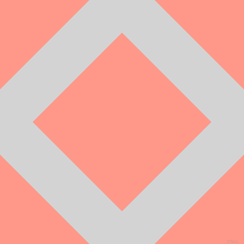 45/135 degree angle diagonal checkered chequered lines, 149 pixel lines width, 408 pixel square size, Light Grey and Mona Lisa plaid checkered seamless tileable