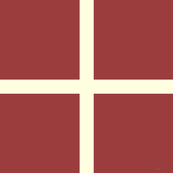 checkered chequered horizontal vertical lines, 48 pixel line width, 541 pixel square size, Light Yellow and Mexican Red plaid checkered seamless tileable