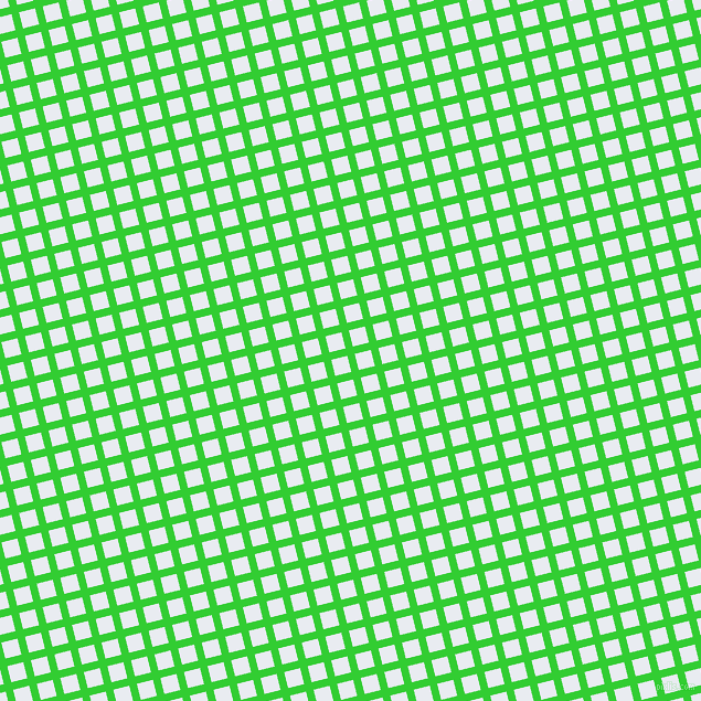 14/104 degree angle diagonal checkered chequered lines, 7 pixel line width, 15 pixel square size, Lime Green and Solitude plaid checkered seamless tileable