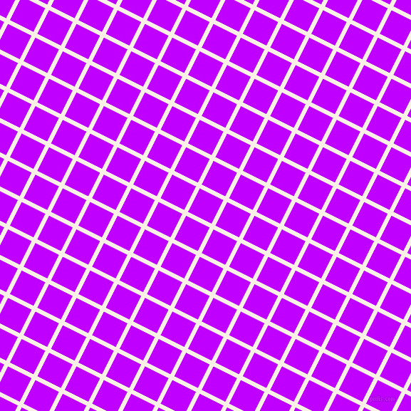 63/153 degree angle diagonal checkered chequered lines, 6 pixel line width, 37 pixel square size, Linen and Electric Purple plaid checkered seamless tileable