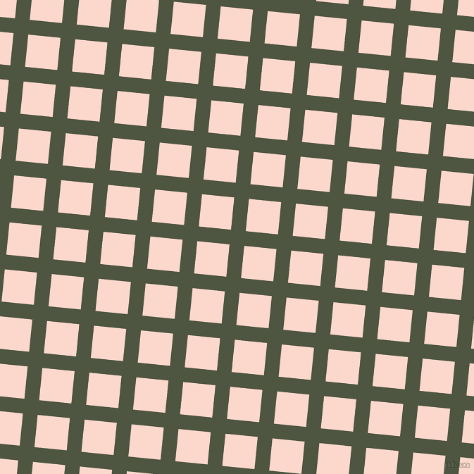 84/174 degree angle diagonal checkered chequered lines, 21 pixel lines width, 46 pixel square size, Lunar Green and Cinderella plaid checkered seamless tileable