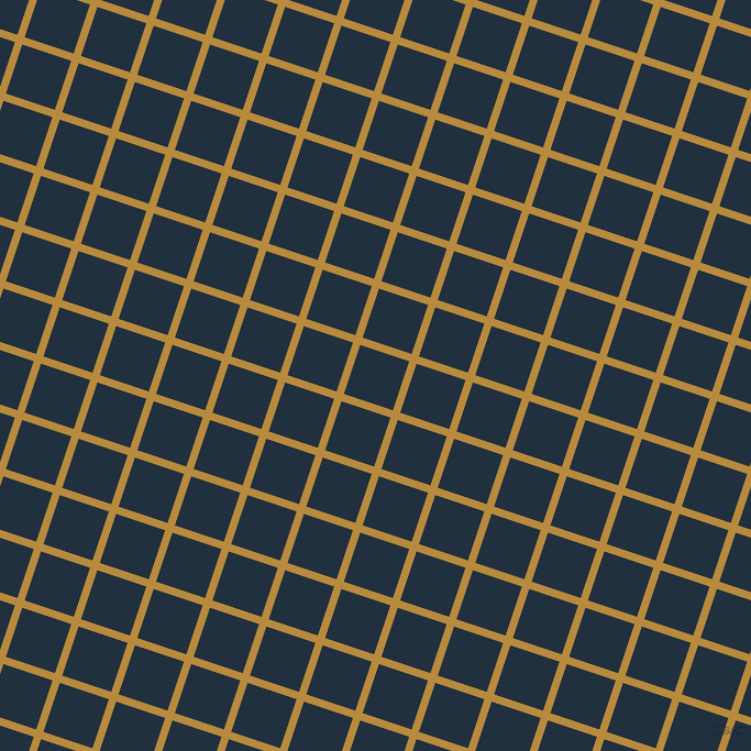 72/162 degree angle diagonal checkered chequered lines, 7 pixel line width, 47 pixel square size, Marigold and Midnight plaid checkered seamless tileable