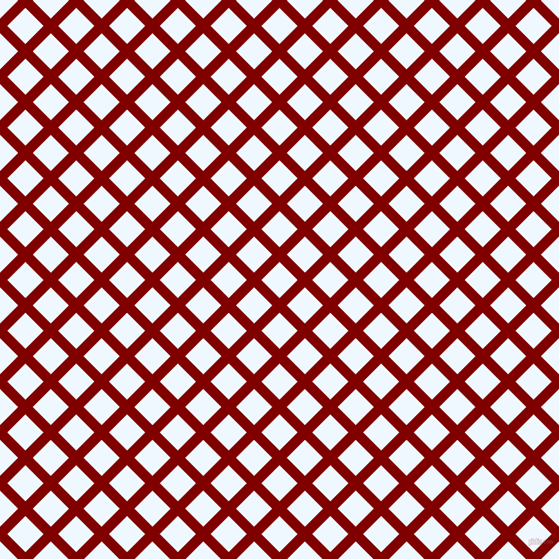 45/135 degree angle diagonal checkered chequered lines, 15 pixel line width, 37 pixel square sizeMaroon and Alice Blue plaid checkered seamless tileable