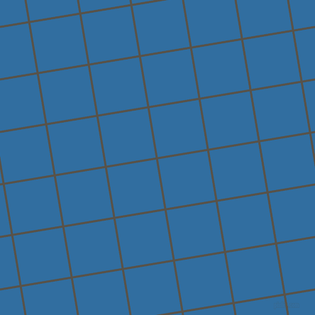 9/99 degree angle diagonal checkered chequered lines, 3 pixel lines width, 70 pixel square size, Masala and Lochmara plaid checkered seamless tileable