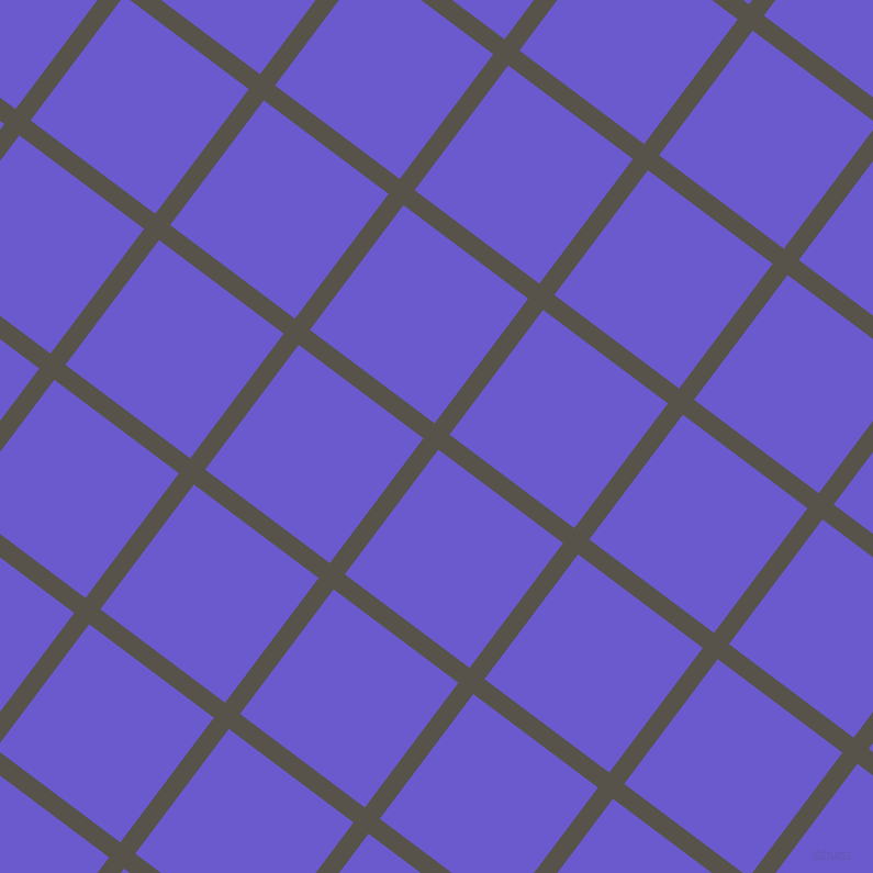 53/143 degree angle diagonal checkered chequered lines, 17 pixel line width, 142 pixel square size, Masala and Slate Blue plaid checkered seamless tileable