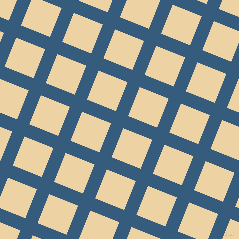68/158 degree angle diagonal checkered chequered lines, 45 pixel lines width, 107 pixel square size, Matisse and Dairy Cream plaid checkered seamless tileable