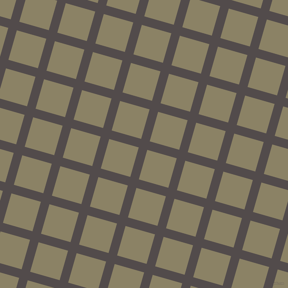 74/164 degree angle diagonal checkered chequered lines, 29 pixel line width, 100 pixel square sizeMatterhorn and Granite Green plaid checkered seamless tileable