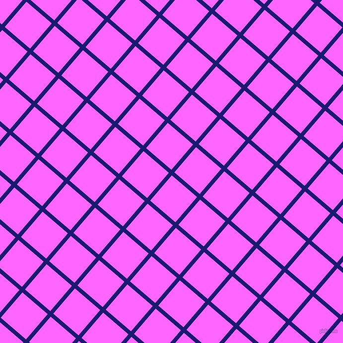 49/139 degree angle diagonal checkered chequered lines, 8 pixel line width, 67 pixel square size, Midnight Blue and Pink Flamingo plaid checkered seamless tileable
