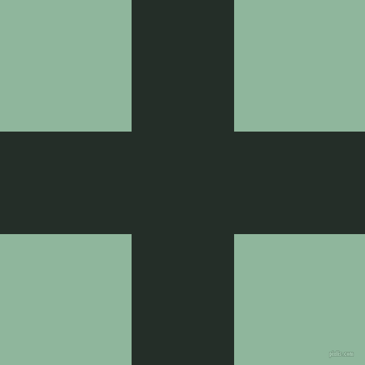 checkered chequered horizontal vertical lines, 148 pixel line width, 379 pixel square size, Midnight Moss and Summer Green plaid checkered seamless tileable