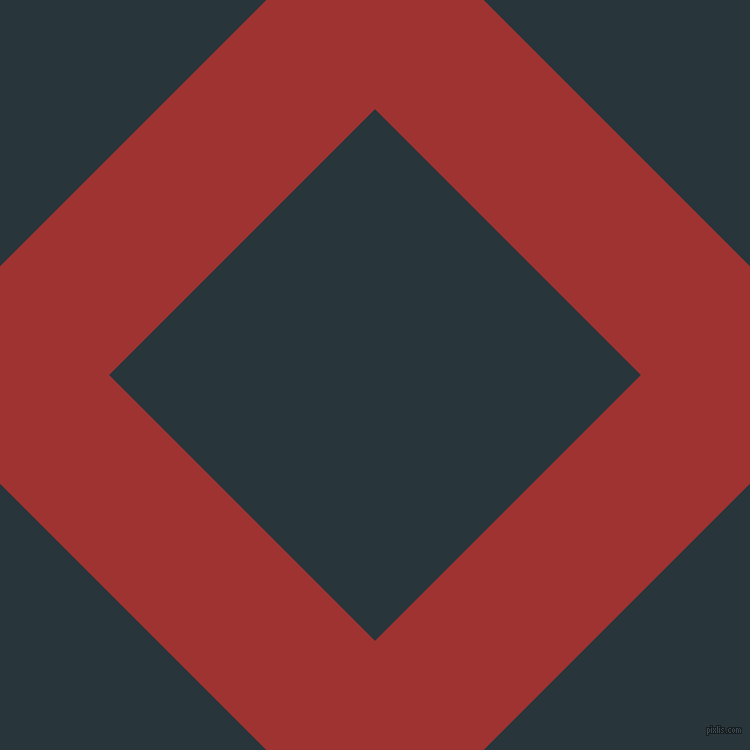 45/135 degree angle diagonal checkered chequered lines, 154 pixel line width, 376 pixel square size, Milano Red and Oxford Blue plaid checkered seamless tileable