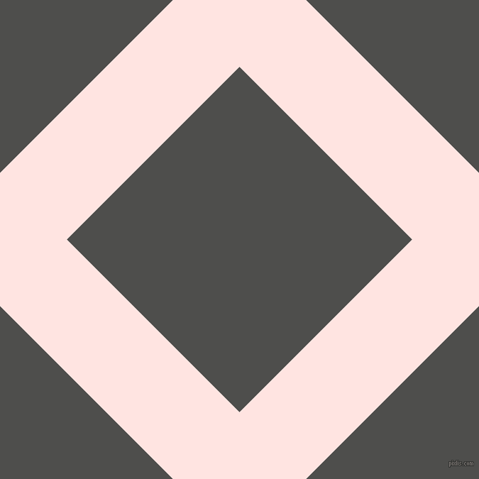 45/135 degree angle diagonal checkered chequered lines, 133 pixel line width, 344 pixel square size, Misty Rose and Ship Grey plaid checkered seamless tileable