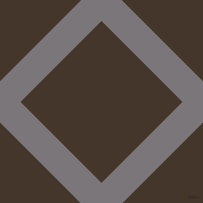 45/135 degree angle diagonal checkered chequered lines, 94 pixel lines width, 370 pixel square size, Monsoon and Dark Rum plaid checkered seamless tileable