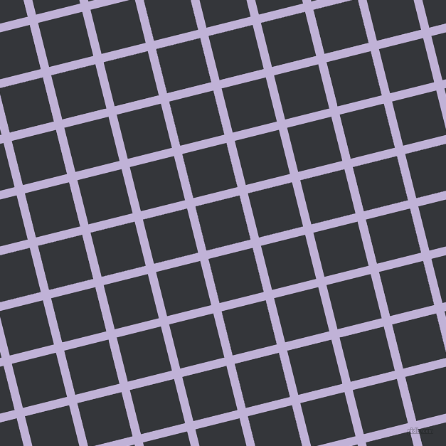 14/104 degree angle diagonal checkered chequered lines, 12 pixel lines width, 64 pixel square size, Moon Raker and Shark plaid checkered seamless tileable